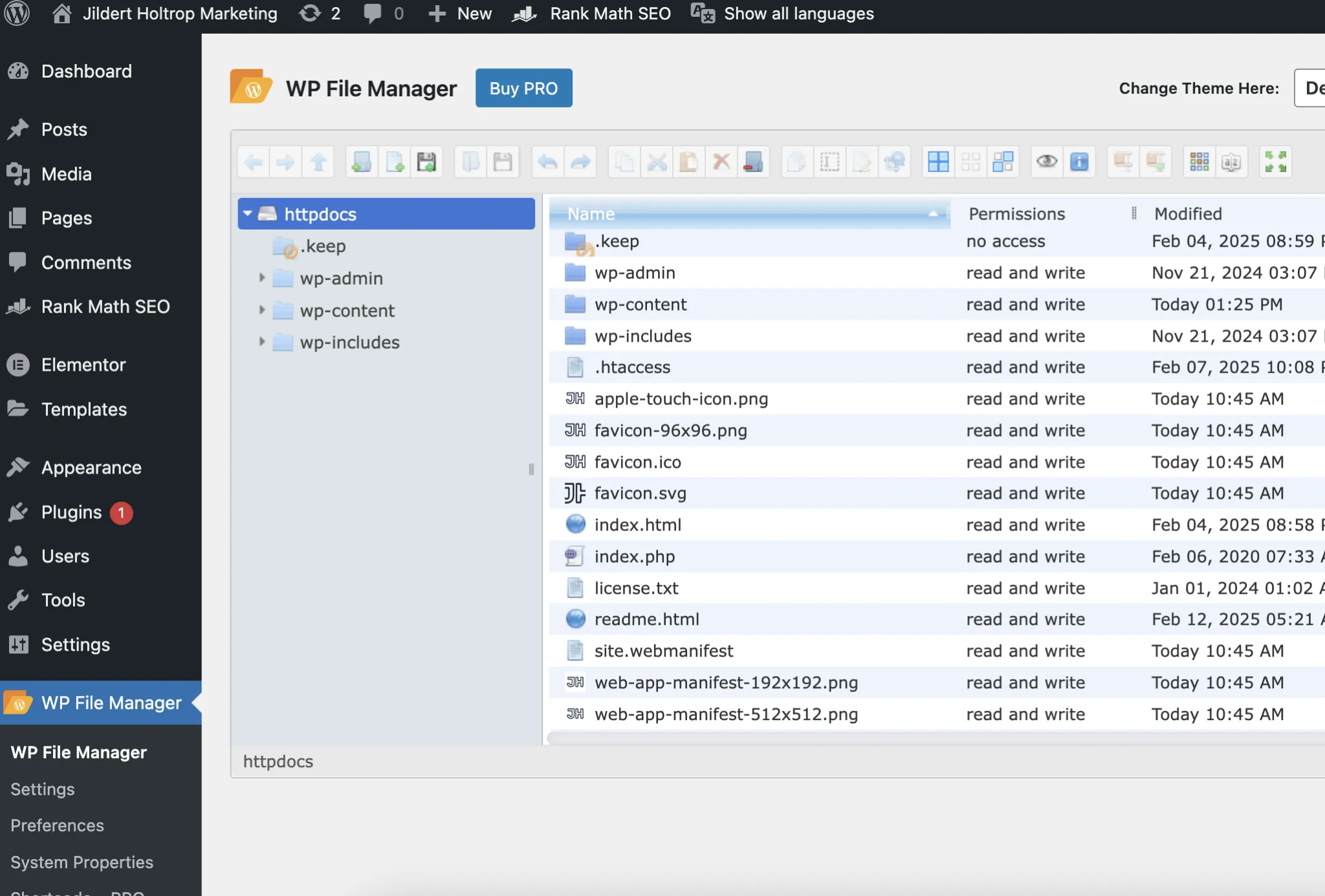 WP File Manager